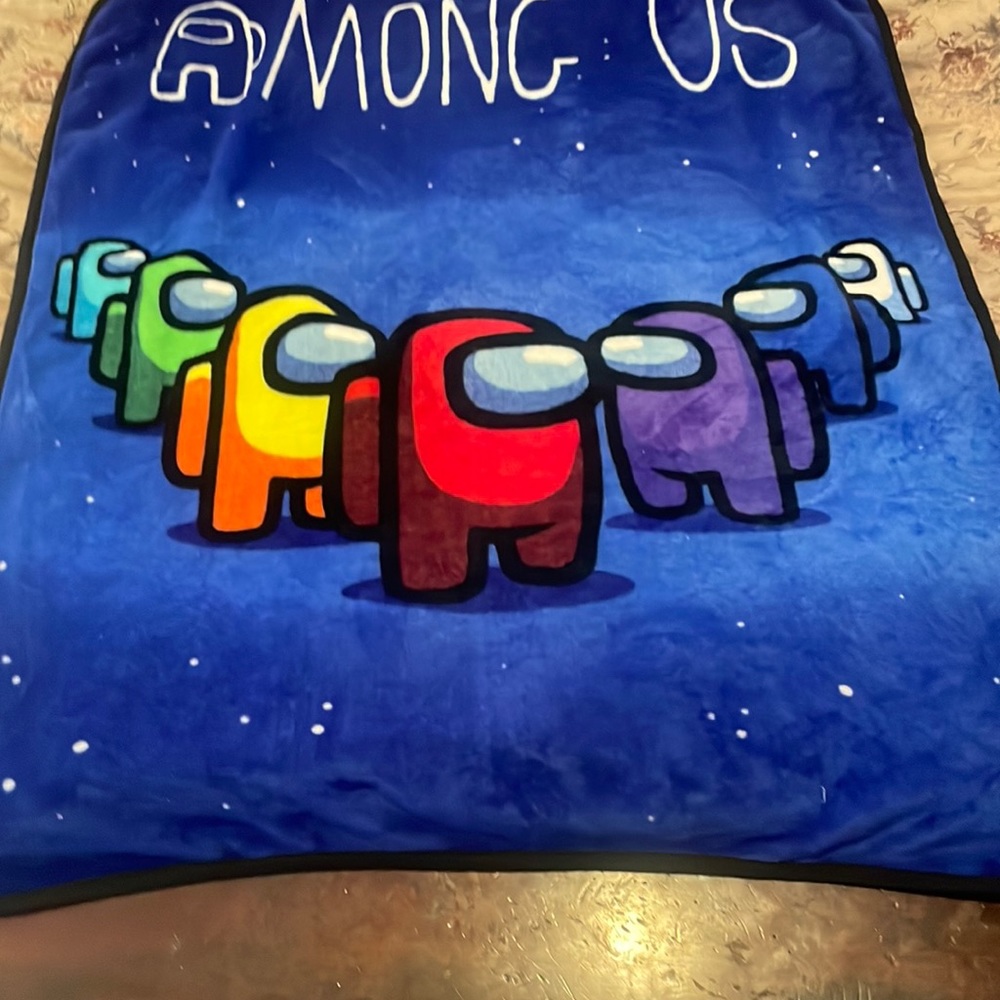 Among Us soft Blanket!!